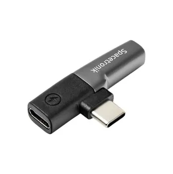 Datové redukce Adaptérový kabel USB-C na jack 3,5 mm s USB-C SPU-A28