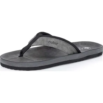 Pánské žabky Pánské žabky RIEKER 20151-45 šedá S5 43