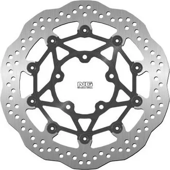 Brzda pro motocykl NG přední brzdový kotouč TRIUMPH BONNEVILLE T100 '17-18 (310X82,5X5MM) ( 5X10,5MM) WAVE plovoucí