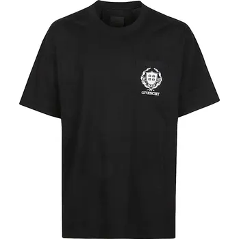 Pánské tričko GIVENCHY Pocket Crew Black tričko M Černá