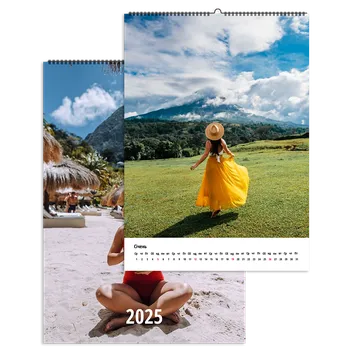 Fotokalendář Настінній фотокалендар A3 (вертикальний) з вашими фото - створіть онлайн без зусиль.