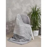 Polášek Bavlněná deka 2145-1 Šedá 60% bavlna 35%akryl 5%polyester 150 x 200