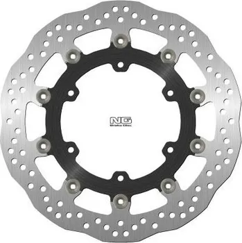 Brzda pro motocykl NG přední brzdový kotouč YAMAHA FJR1300 '05-21 (320X132X4,5MM) (6X8,5MM) WAVE plovoucí (ALU střed)