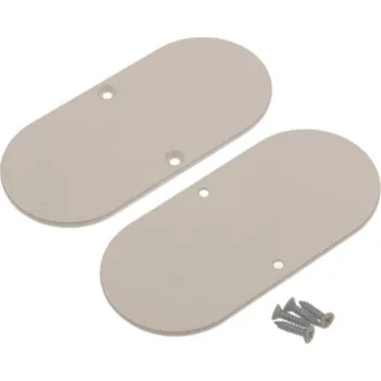 LED lišta Koncovka WIRELI NAMI23 D9 mandlově béžová kov, pár