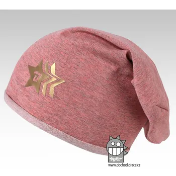 Čepice Dráče Bavlněná čepice Renča spadená dozadu vzor 35 Size: 50-52