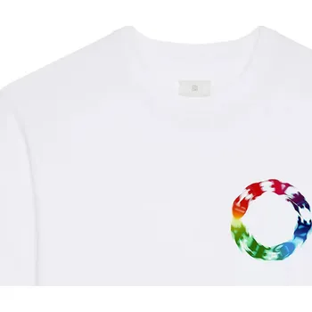 Pánské tričko GIVENCHY Circle White tričko M Bílá