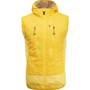 Cyklistická bunda Silvini pánská vesta MJ2104 Polaro neon-charcoal / 3XL