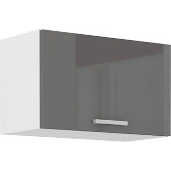 Stolarz-Lempert Kuchyňská skříňka Sonia šedý lesk - horní digestořová 60 OK-40