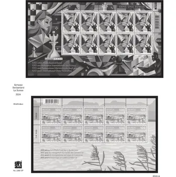 Obal pro sběratelský předmět Specializované album na švýcarské miniarše 2024, SAFE dual