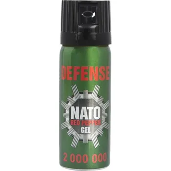 Bojový sport Obranný pepřový sprej Nato 50 ml Gel 50 ml