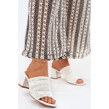 Dámské polobotky Pantofle model 210780 Step in style 40