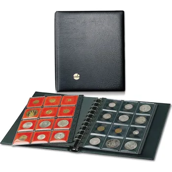 Obal pro sběratelský předmět SAFE Album Coin-S na mince, červené provedení