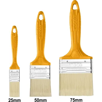 Umělecký štětec Ingco CHPTB7850302 Štětec plochý plast sada 3ks