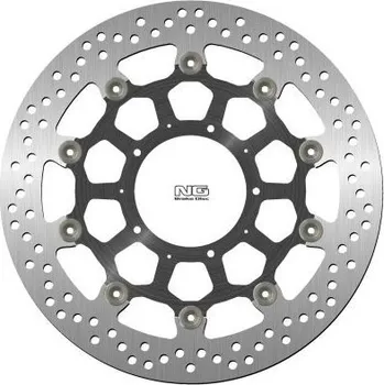 Brzda pro motocykl NG přední brzdový kotouč HONDA VFR1200 '10-17 (320X94X5MM) (5X6,5MM) plovoucí (ALU střed)