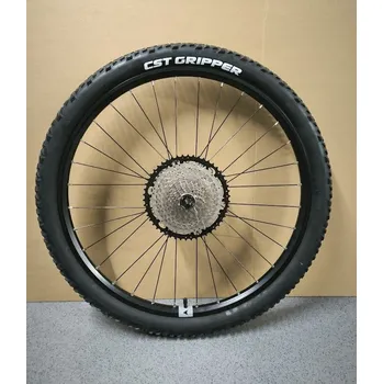 Zapletené kolo AKCE! Zapletené kolo 584/27,5 zadní komplet včetně pláště, kazety a kotouče