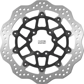 Brzda pro motocykl NG přední brzdový kotouč TM RACING SMR/SMX 125/300/450 '18-21 (305X70,5X5MM) (6X6,5MM) WAVE plovoucí