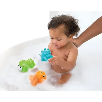 vodní stůl Infantino Zvířátka do koupele šroubovací 3 ks