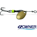 Jigovky.cz Rotační třpitka CLASSIC 000 Varianta: GOLD (black/chartreuse body)