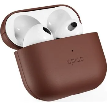 Elektronika Epico Leather Case Airpods 3 - hnědá