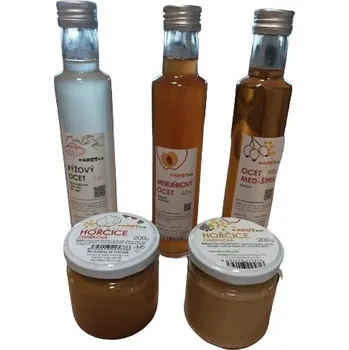 Omáčka KAROTKIN SET OCTY A HOŘČICE