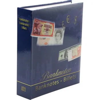 Obal pro sběratelský předmět SAFE Album Retro, s potiskem, na 76 bankovek