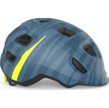 Sport Cyklistická helma MET HOORAY dětská modrá zebra - 52/55