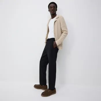 Pánské kalhoty Reserved - Kalhoty joggers s příměsí viskózy - černý - 8334H-99X - 8334H-99X-S