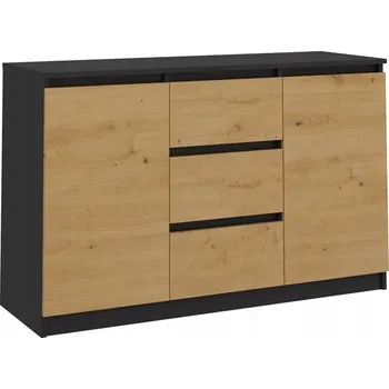 Komoda Komoda TopEshop 120 x 40 x 75 cm antracit matná