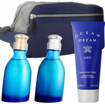 Kosmetická sada Giorgio Beverly Hills Ocean Dream Dárková Sada Pánská EDT + AS + Gel