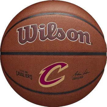 Basketbalový míč Basketbalový míč Wilson NBA Team Alliance Cleveland Cavaliers Ball vel. 7