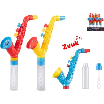 Bublifuk Mikro trading Bublifuk - 27 cm - SE SAXOFONEM pískacím