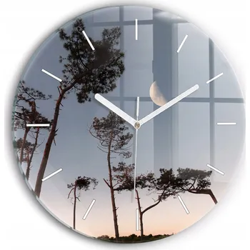 Hodiny Nástěnné hodiny Wallfluente růžové 30 cm