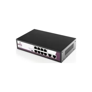 Switch SWITCH 10portový 100Mbps POE 120W SP-SF1010P
