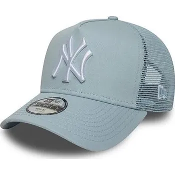 Kšiltovka Kšiltovka New Era 940K AF TRUCKER MLB LEAGUE ESS. NEYYAN Pale Blue / White velikost YTH