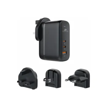 Nabíječka GaN 65W 2x PD 2x USB-C USB QC EU UK US