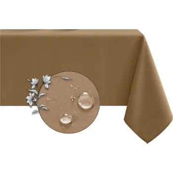 ubrus Obrus na zahradní stůl 155x220 voděodolný na terasu ubrusy hladké hotové