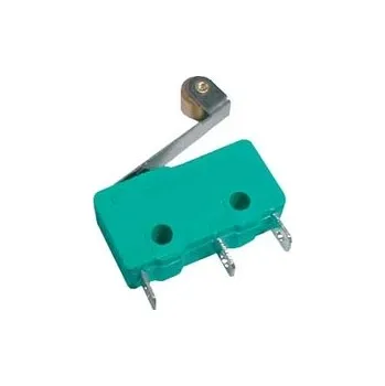 vypínač Mikrospínač ON-(ON) 5A s páčkou+v. L=17