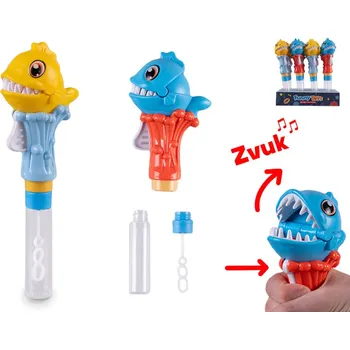 Bublifuk Mikro trading Bublifuk - 25 cm - S PIRAŇOU - klapací zuby