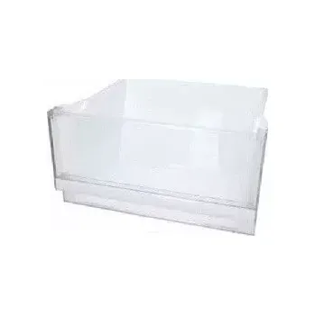 Příslušenství pro lednici  Originální zásuvka na zeleninu LG AJP74894508 - velkokapacitní box do spodní části chladničky z tvrzeného čirého plastu pro dokonalé uskladnění ovoce a zeleniny