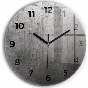 Hodiny Nástěnné hodiny Wallfluent šedé 60 cm