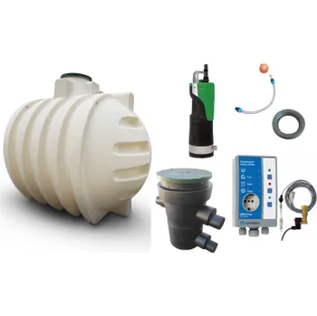 nádrž ABPLAST s.r.o. Sada PLUS s dešťovou nádrží ABAND 10m3