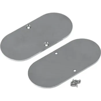 LED lišta Koncovka WIRELI NAMI23 D9 stříbrná kov, pár