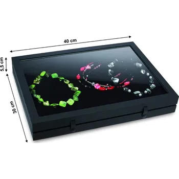 Obal pro sběratelský předmět SAFE Vitrína Černá edice, nedělená