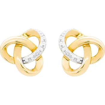 Náušnice Náušnice ze žlutého zlata s diamantem KE05136624