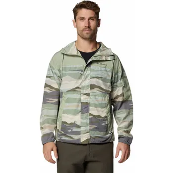 Pánská větrovka Columbia Challenger™ II Novelty Windbreaker Velikost: XL / Barva: zelená