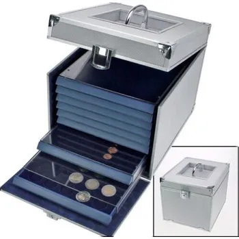 Obal pro sběratelský předmět SAFE Hliníkový kufřík NOVA Standard, na 8 kazet Nova Standard