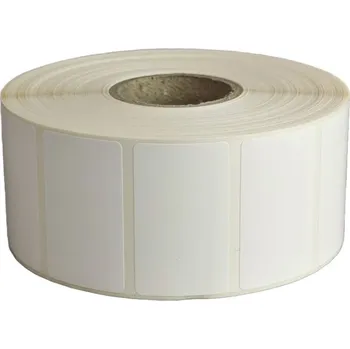 Speciální papír Etikety 50x30mm, polyethylen, bílá, D40, 2000 ks na roli