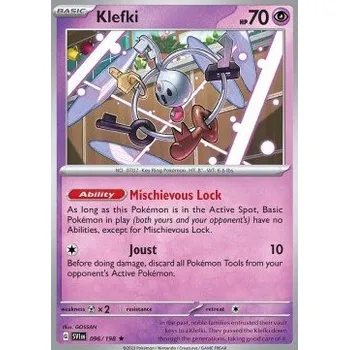 Sběratelská karetní hra Pokémon SV1en 096/198 Klefki - Scarlet & Violet Stav: Near Mint, Verze: HOLO
