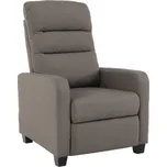 Relaxační křeslo, hnědá, TURNER