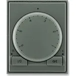 Termostat univerzální otočný - ovládací část ABB Time, Time Arbo 3292E-A10101 34 antracitová